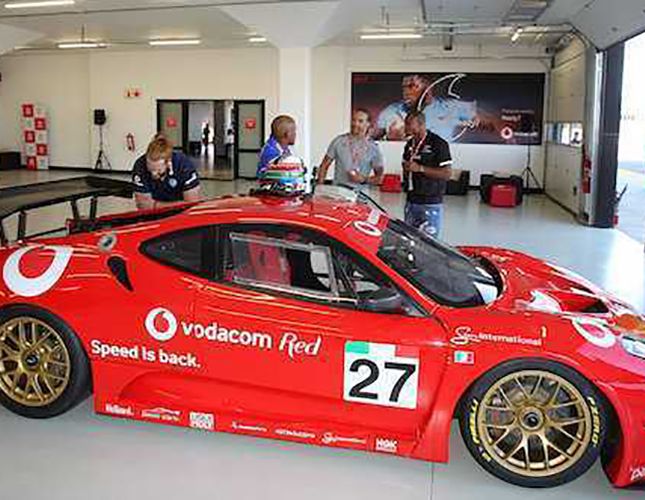 Motorsport Events Red Car